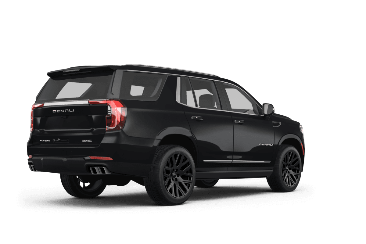 GMC Yukon - Back view GMC Yukon - Back view